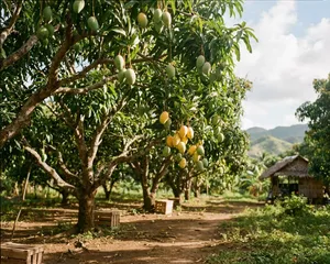 Mango orchard on Ticao Island